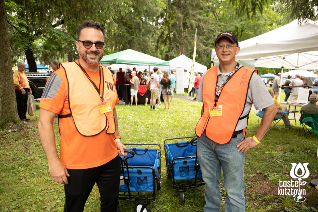 Taste of Kutztown and Kutztown Rotary volunteers