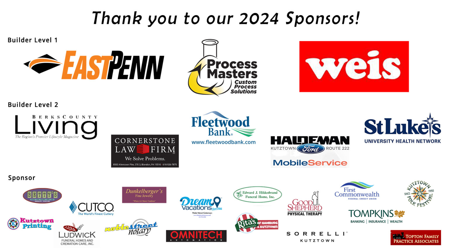 A Heartfelt Thank You to Our Sponsors: Celebrating the 2024 Taste of ...